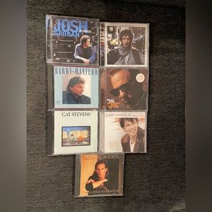Lot of 7 Men Singer Songwriter CDs
